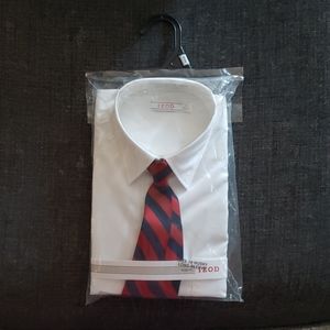 Boys dress shirt with tie